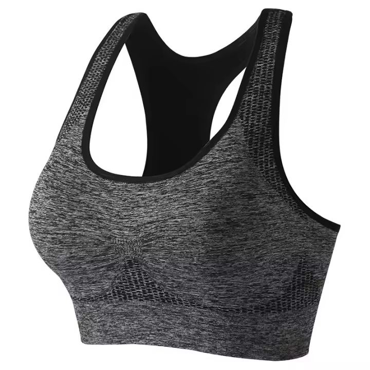 Sujetador Deportivo Para Mujer Ivy Low Impact Sin Espalda Con Almohadillas Para Gimnasio Yoga Top De Cintura Baja Transpirable - 1