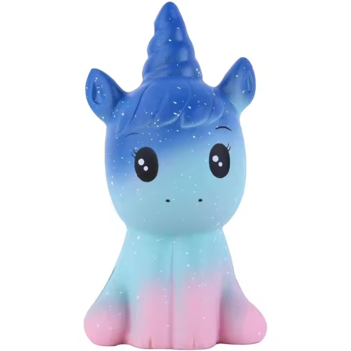 Juguete antiestrés para niños, suave, perfumado, de unicornio y caballo kawaii, que crece lentamente. - 1