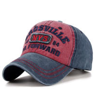Gorro De Béisbol Para Hombre Con Diseño De Letras NYS Bordadas Protección Solar Con Techo Curvado Ajustable Para Todas Las Estaciones - details 7