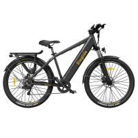 Eleglide T1 Bicicleta eléctrica de trekking con neumáticos de 27,5 pulgadas, batería de 36V 13Ah, motor de 250W, Shimano 7 velocidades, velocidad máxima de 25 km/h, alcance máximo de 100 km, resistente al agua IPX4, freno de disco dual - details 0