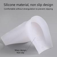 Calcetines De Silicona Invisible Para Aumentar La Altura Almohadillas De Apoyo De Arco Y Talón Para Massaje Del Pie Gel Unisex - details 9