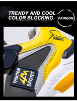 Zapatillas Deportivas Infantiles De Cuatro Estaciones Para Niños Respirables Y Ligeras Zapatos De Exterior Para Correr Y Ocio Con Cierre De Encaje - details 4