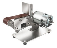 Mini Lijadora De Cinturón Eléctrica Multifuncional 7 Velocidades Polímero De Potencia Herramienta De Pulido Y Tratamiento De Superficie - details 10