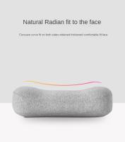 Cojín Portátil Pequeño De Memoria Para Oficina Comida Siesta Viaje Cervical Vertebra Almohada De Espuma 100% Algodón Con Funda De Seda Y Velocidad - details 3