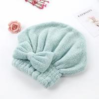 Bathing Cap De Algodón Poliéster Transpirable Y Secado Rápido Toalla Para Cabello Sin Desprendimiento Absorció 15s-20s Uso En Baño - details 5