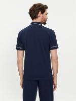 Polo Emporio Armani EA7 3DPF19 PJ04Z 1554 navy blue - details 3
