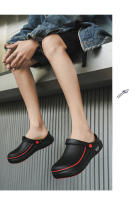 Sandalias Para Hombre Impermeables Antideslizantes Y Resistente Al Aceite Zapatos De Cocina Cómodos Clogs Para Jardín Adecuados Para Trabajar Al Aire Libre Pesca - details 12