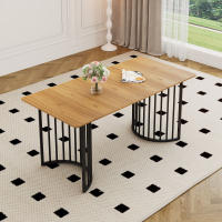 Mesa de Cocina Moderna de Madera | Dimensiones 140x80 cm | Capacidad para 4 personas | Versátil para Cocina - details 3
