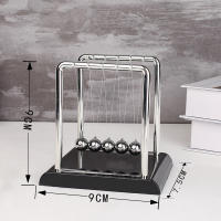 Bola De Newton De Swing Creativa Para Escritorio Decoración De Física Regalo Para Estudiantes Alivio Del Estrés Metal - details 4