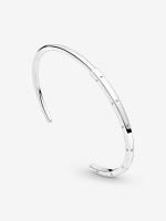 Pandora Signature ID - Plata de Ley Pandora - Pulsera Abierta - details 2