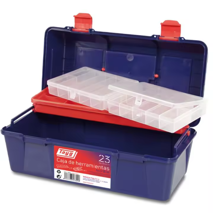 CAJA DE HERRAMIENTAS TAYG 23 CON ESTUCHE - 1