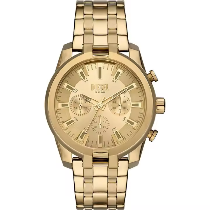 Reloj Diesel DZ4623 Split para Hombre en Oro y Acero Inoxidable con Función Cronógrafo - 1