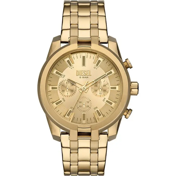 Reloj Diesel DZ4623 Split para Hombre en Oro y Acero Inoxidable con Función Cronógrafo - 1