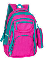 J.S ONDO MOCHILA TIPO TELA PARA MUJER  HOMBRE Mochila Escolar Mochila de Viaje Negocios Trabajo Diario Antirrobo Impermeable Grande Mochila Ordenador CLASICO 18 pulgadas CON ESTUCHE - details 2