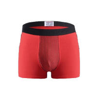 Set de 1 o 3 Calzoncillos Hombre Boxer Algodon Bóxers Ropa Interior, 95% Algodón, 5% Elastáno, 3 Colores, Negro, Rojo y Gris, Experiencia de Uso Cómoda, no Tapada, Entrega Rápida, regalo ideal para tu amante / padre / hermano en el cumpleaños - details 5