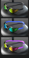 Gafas De Natación Profesionales Antiniebla Con Lente De Ángulo Amplio HD Ajuste Cómodo Puente De Nariz Ajustable Diseño Estilizado Para Hombres - details 6