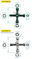 Llave De Multipropósito Mini Portátil Con Hexagonal Interno Triangular Herramientas De Mantenimiento De Calidad Para Plomeros - details 4