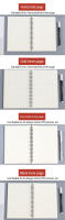Cuaderno De Tareas A5 A6 B5 Con Espiral Para Diario De Cuadernos De Escuela Papel Líneado DOT Blanco Cuadrícula Grid Libro De Dibujo Para Suministros De Papelería - details 7