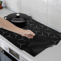 Protector De Cocina Inducción Resistente Al Calor Alfombrilla Antideslizante Cubierta Para Horno Moderno Silicona Rectangular - details 0