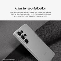 Funda De Lujo Premium Para Samsung Galaxy S25 Ultra Textura De Cuero Genuino Comercial Protección Total Con Caja Anti-Choque Anti-Huellas a Prueba De Polvo Ligera Y Antideslizante - details 2