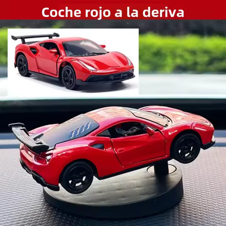 Coche De Carreras Deportivas Y Cool Para Decoración De Escritorio Y Estantes Accesorios Para El Hogar Y Hombres Modelo De Decoración Divertido Material De Aleación - 1