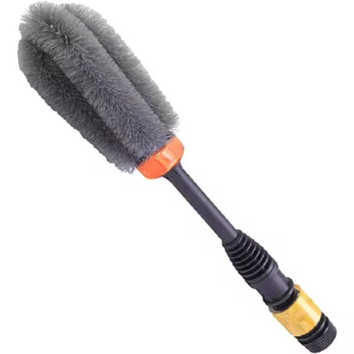 Cepillo giratorio de lavado para coche, cepillo de lavado a presión, limpieza de detalles de coche, cepillo de carrocería de vehículo - 1