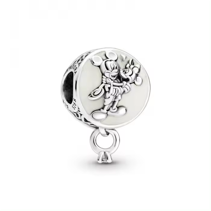 Charm Pandora Amor Eterno Mickey  Mouse & Minnie Mouse 799395C01 - 1