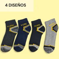 Calcetines PROUTHS Trabajo Hombre - Tobilleros (PACK DE 4 | 8 | 12 PARES) - details 1