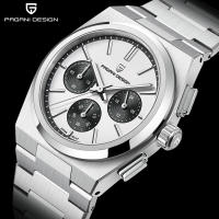 Reloj De Pulsera De Cuarzo PAGANI DESIGN VK63 Para Hombre Reloj De Lujo Deportivo Resistente Al Agua Con Cronógrafo Y Cristal De Zafiro - details 12