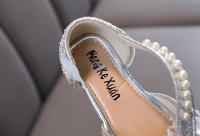 Sandalias De Verano Para Niñas Con Lentejuelas Y Broche Moda Infantil Zapatos De Niños Antideslizantes Talla Verdadera Adecuada Para Edades 4-6 Años - details 12