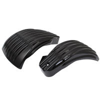 Cubiertas Laterales De Batería De Plástico ABS Para Motocicleta Harley Softail M8 Breakout Fat Boy FXDR Street BOB 2018-2022 Fijación Con Pegamento Y Tornillos - details 3