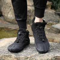 Botas De Invierno Para Hombres Y Mujeres Zapatos Casuales De Nieve Botas De Pies Calientes Para Exteriores Trabajo Zapatillas De Neopreno Cremallera Ajuste Tamaño 36-47 - details 25