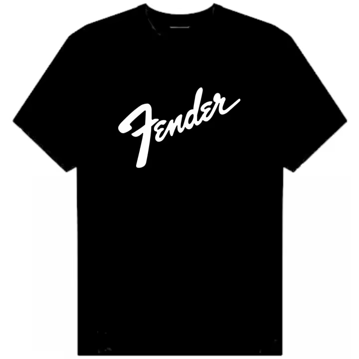 Camiseta Fender - | Algodón | Manga Corta - Tejido tubular, sin costuras laterales. - Punto liso - 1