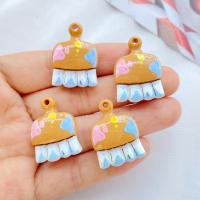 10Pcs Encantadores Resina Cartoon Cubiertas De Pinceles Y Tablero De Dibujo Series Planos Para Adornos De Cabello Y Manicura - details 4
