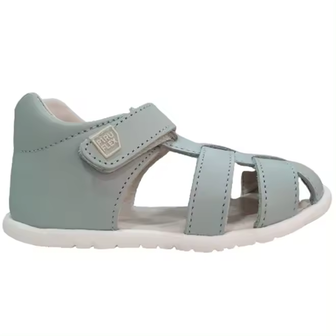 Sandalias Cangrejeras De Piel Piruflex Respetuosas Lavanda - 1