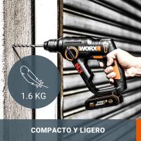 Worx WX390 Taladro/ Atornillador/ Martillo a batería H3 20V - details 2