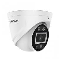 Foscam T5EP Cámara IP seguridad  - PoE - 5 Mpx, Exterior con focos y Sirena, Audio bidirecional, Blanca - details 1