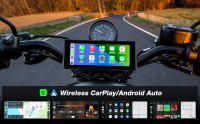 Navegación GPS Portátil Impermeable De 6.86 Pulgadas Para Motocicleta Con Touch Screen Wireless CarPlay Android Auto Siri Dual Bluetooth - details 3