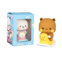 Figura De Peluche Kawaii Bubu Dudu Oso Panda Colección De Miniaturas Animales Juguete Decoración Para El Hogar Regalo Para Niños Y Adultos - details 5