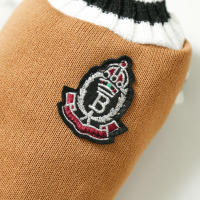 Chaleco De Punto Para Perro Y Gato Estilo Universitario Con Cuello V Teddy Bomei Diversión Para Todas Las Estaciones Especialmente Otoño E Invierno - details 9