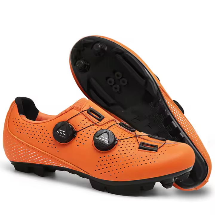 Zapatos De Ciclismo Para Hombre MTB Zapatillas De Bicicleta Plana Zapatillas De Pedal Con Clevatriz Zapatos RB Velocidad Rápida De Pie - 1