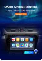 AWESAFE inalámbrico CarPlay Android Auto Radio para Skoda Superb 3 2015 2016 2017 2018  2019 coche reproductor multimedia GPS 2 din autoradio volante controles RDS Bluetooth - details 0