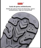 Sandalias De HENGBAHE Para Hombre Estilo Nuevo Cómodas Y Livianas Con Suela Gruesa Y Material De Malla Tipo De Sandalia De Envío Al Tobillo Zapatos Casuales - details 13