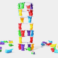 Juego De Mesa Divertido De Torre De Pingüino Para Niños Juego De Equilibrio Y Colapso Para Fiestas Y Familia Regalo Para Niños - details 6