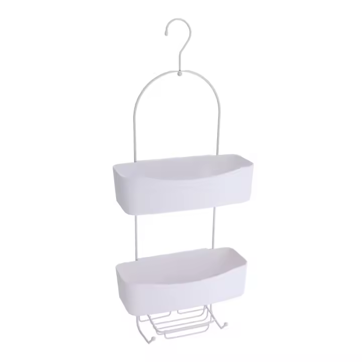 Baños Boutique Organizador de ducha colgante con dos niveles - 1