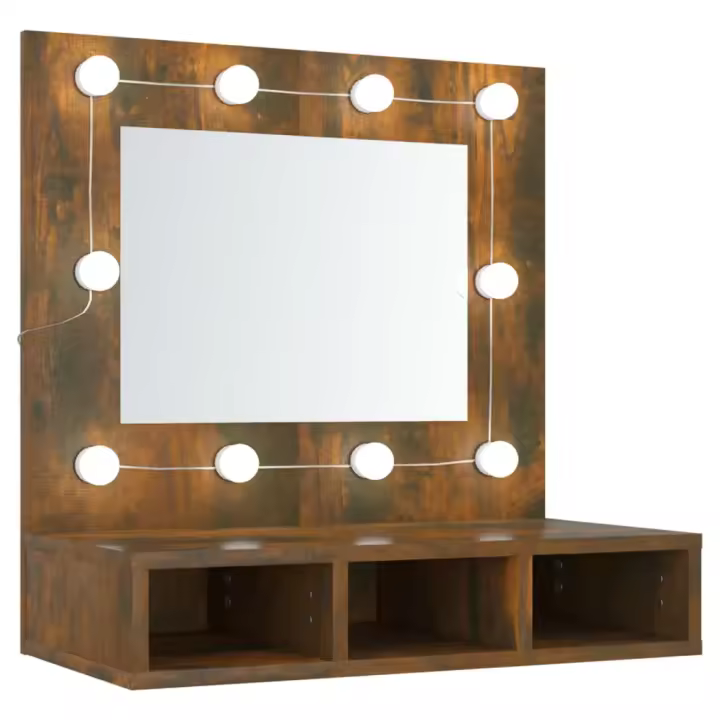 Muebl co Espej LE Colo Robl Ahumad 60x31,5x6 cm - 1