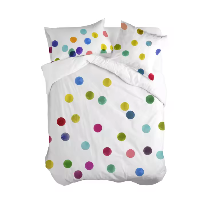 Happyfriday- Confetti Funda nórdica, Fundas nórdicas 100% Algodón, calidad de 150 TC, Fabricado en España (No incluye fundas de almohada) - 1