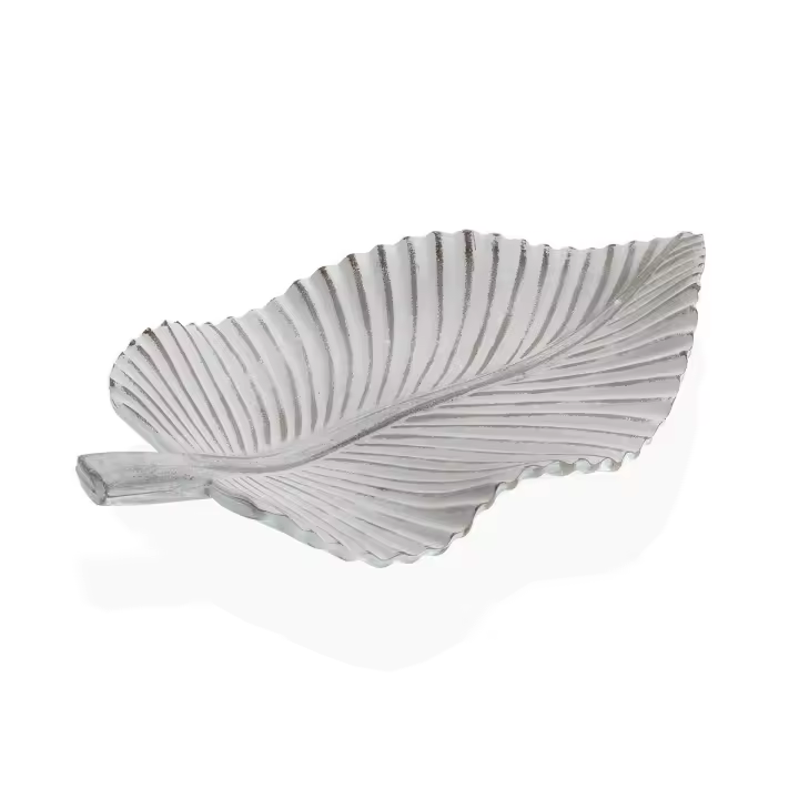 Centro de Mesa Versa Blanco Madera MDF 20 x 5 x 35 cm - 1