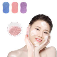 3PCS Cepillo De Limpieza Facial Mini Para Dedos De Silicona Suave Herramienta De Limpieza De Maquillaje Eliminador De Rostro Y Nariz - details 1