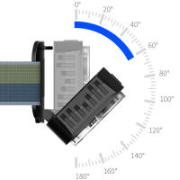 Linterna Frontal Recargable USB XPG+ Con Inducción Potente Y Luz LED Para Camping Pesca Y Trabajo Impermeable Y Alta Luminosidad - details 5